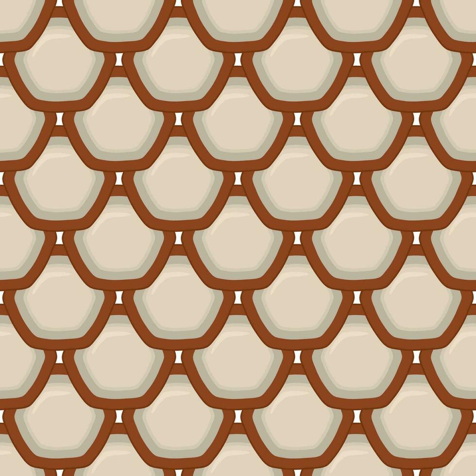 Pattern homemade cookie different taste in pastry biscuit vector