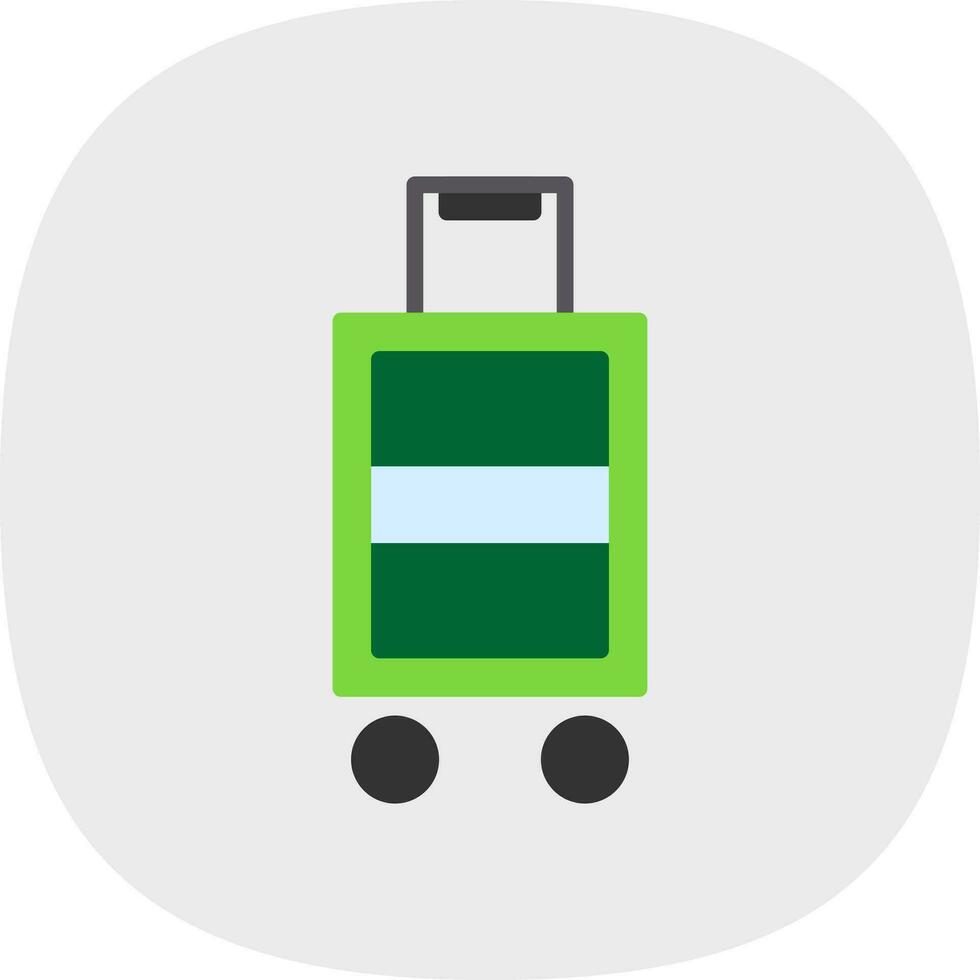 Luggage Vector Icon Design