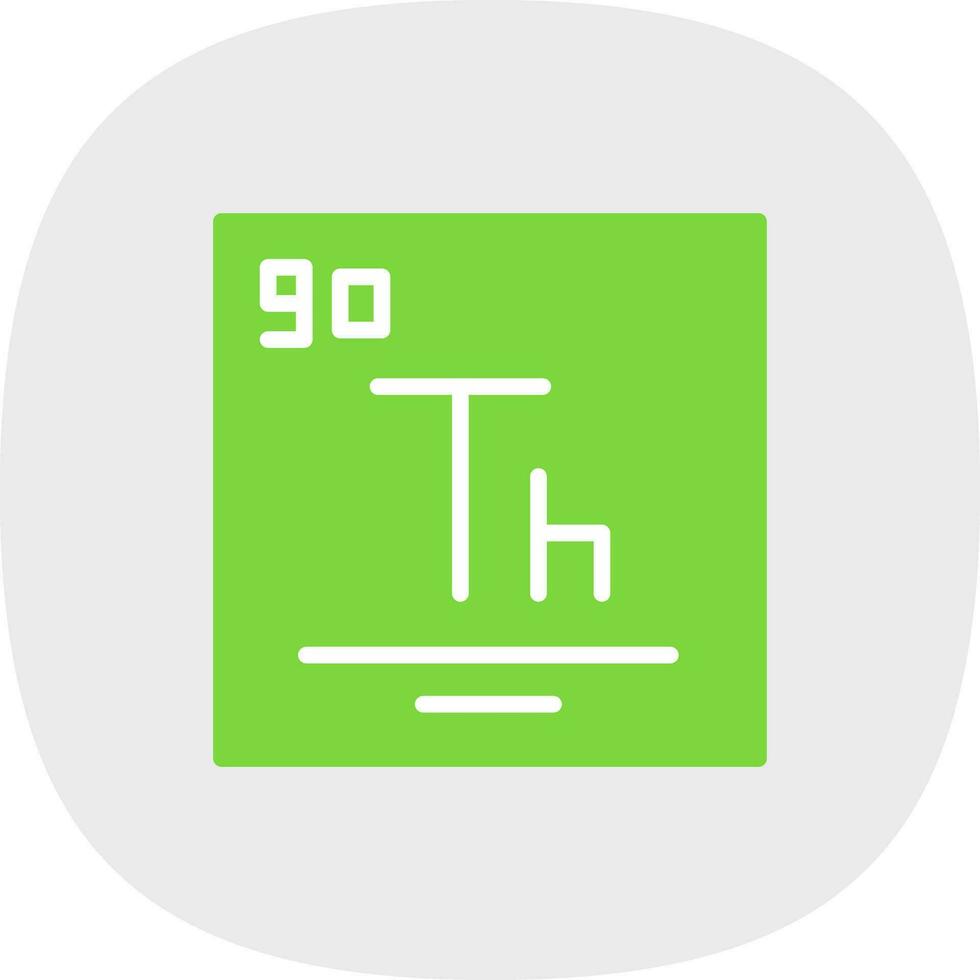 Thorium Vector Icon Design