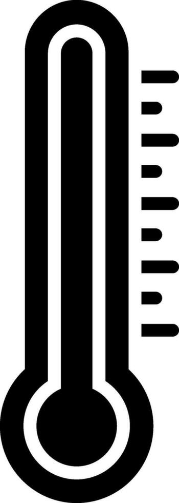 Isolated temperature icon or symbol. vector