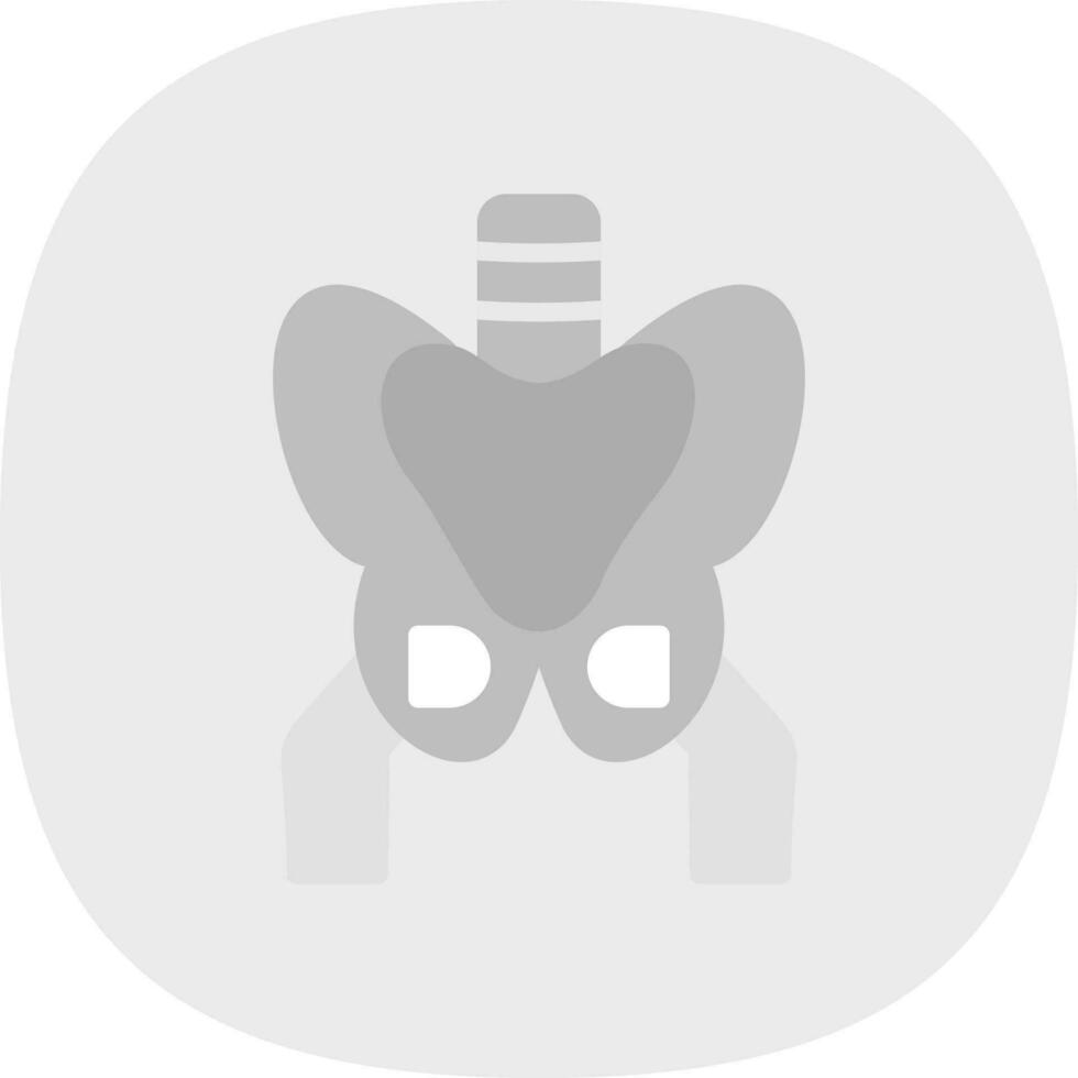 Pelvis Vector Icon Design