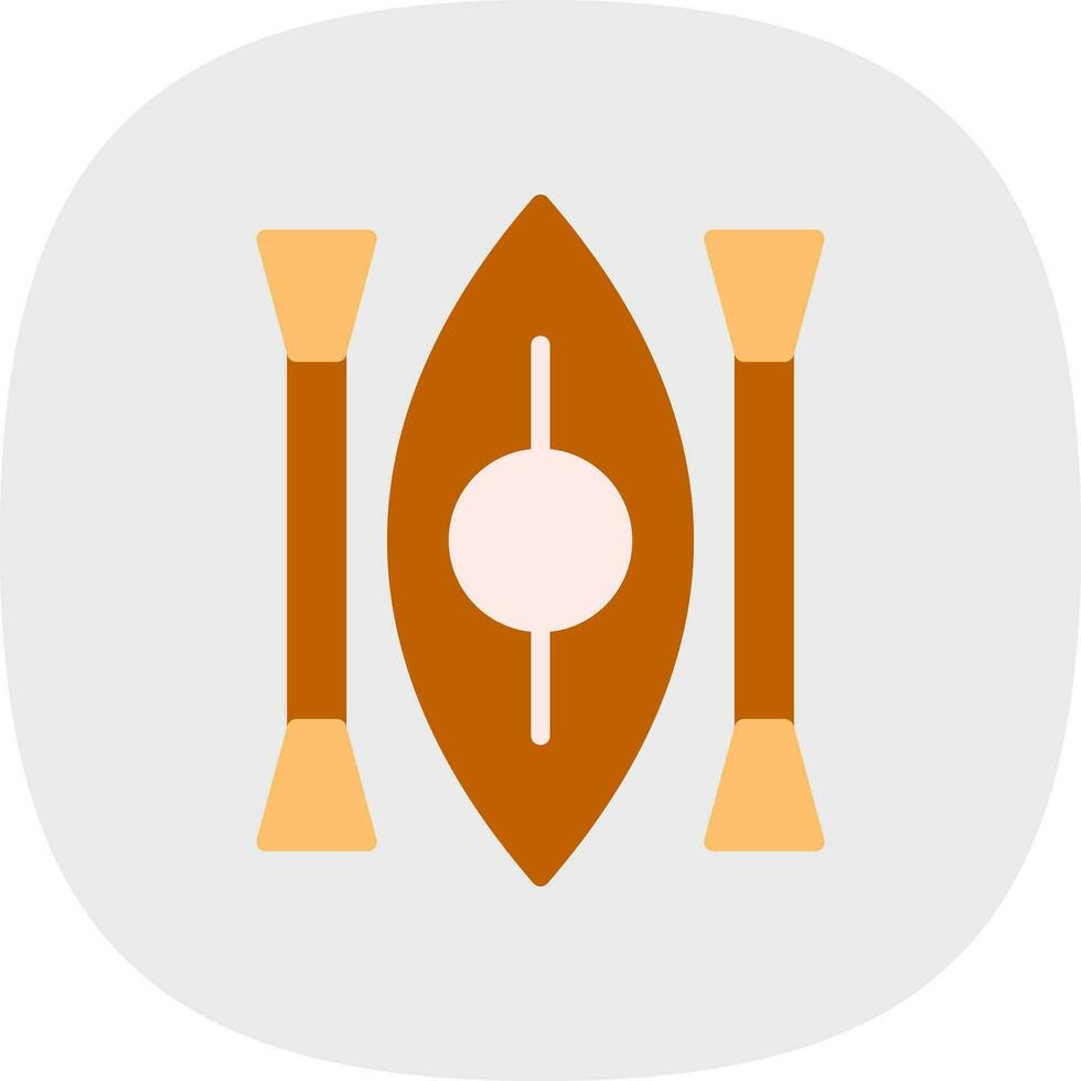 Kayak Vector Icon Design
