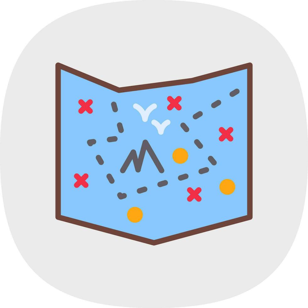 Map Vector Icon Design