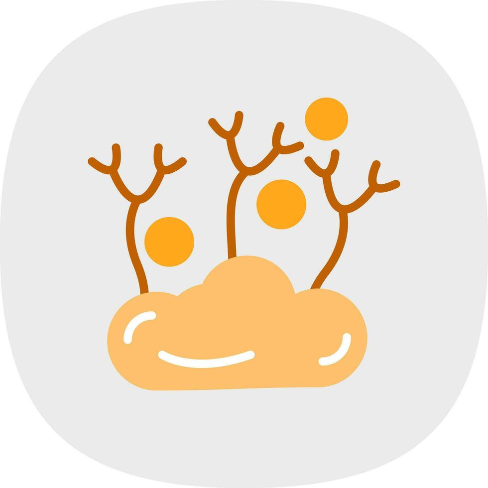 Algae Vector Icon Design
