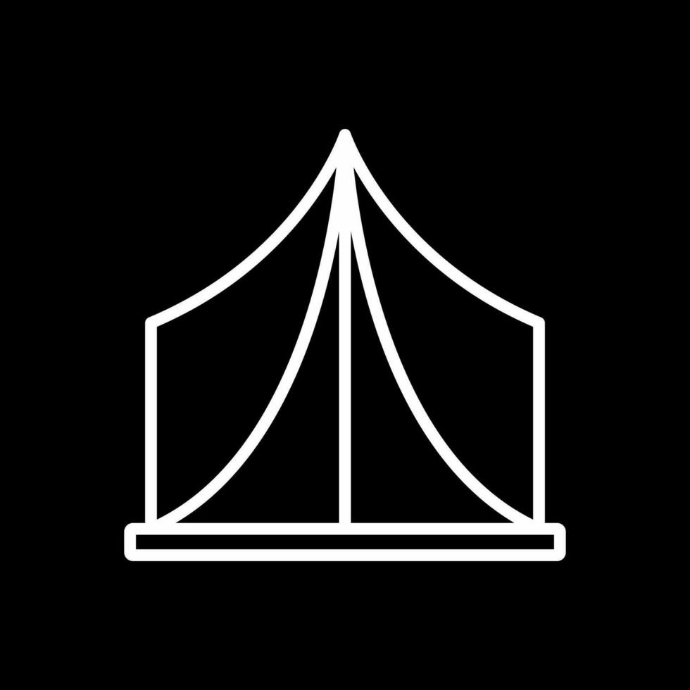 Tent Vector Icon Design