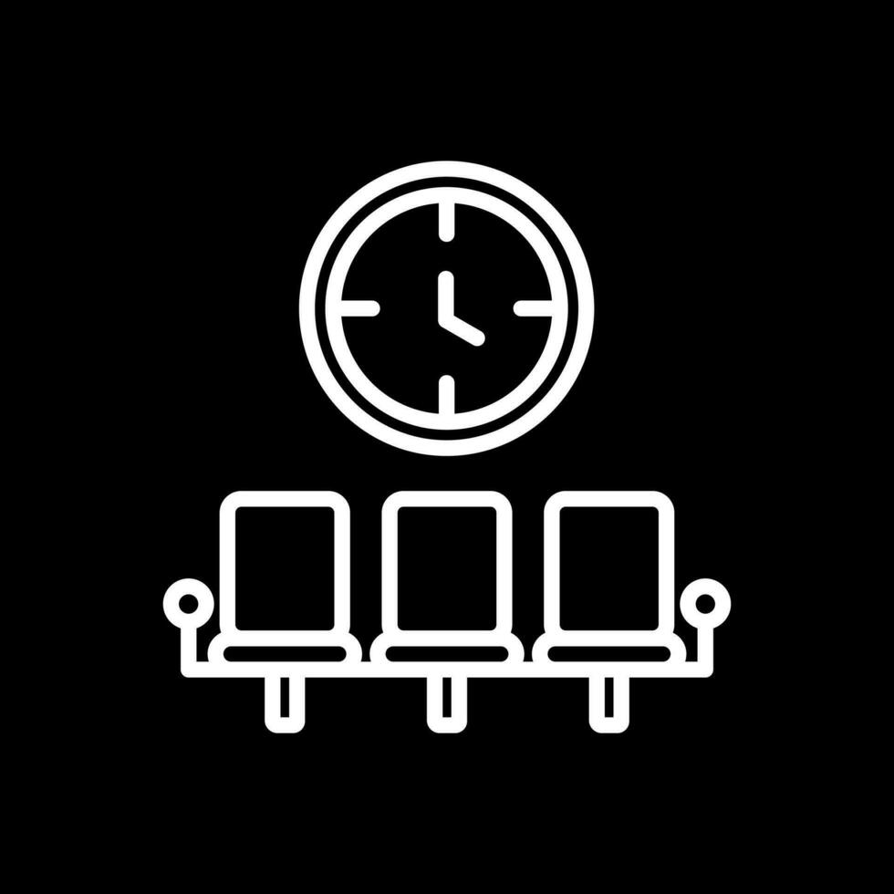 Waiting room Vector Icon Design