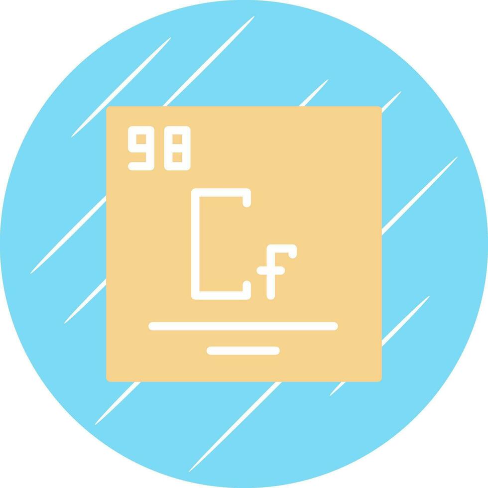 Californium Vector Icon Design