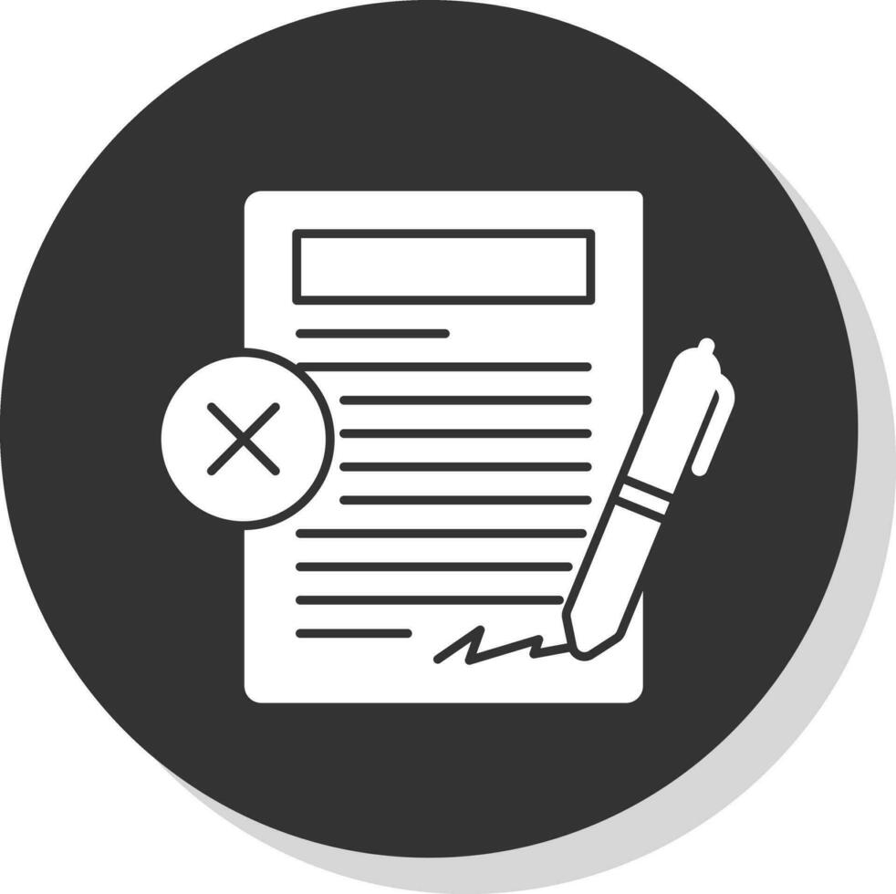 Disagreement Vector Icon Design