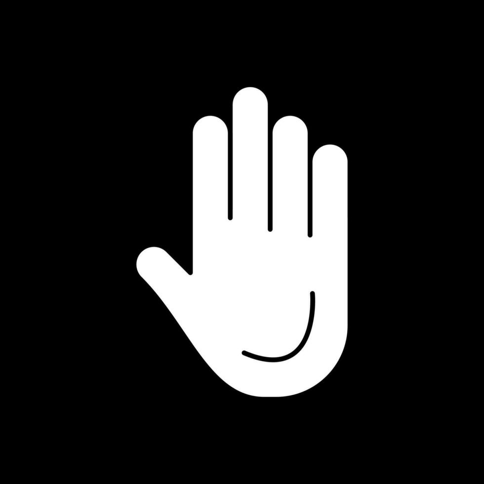 diseño de icono de vector de mano