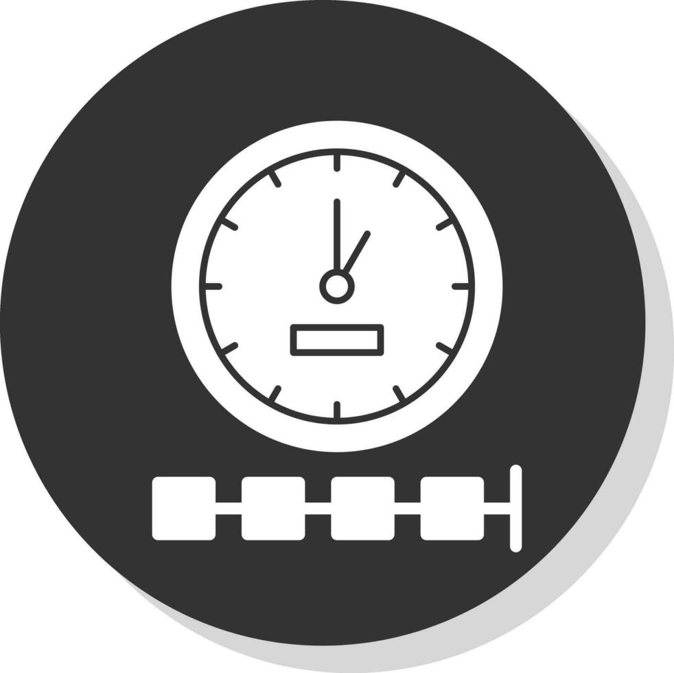 diseño de icono de vector de línea de tiempo