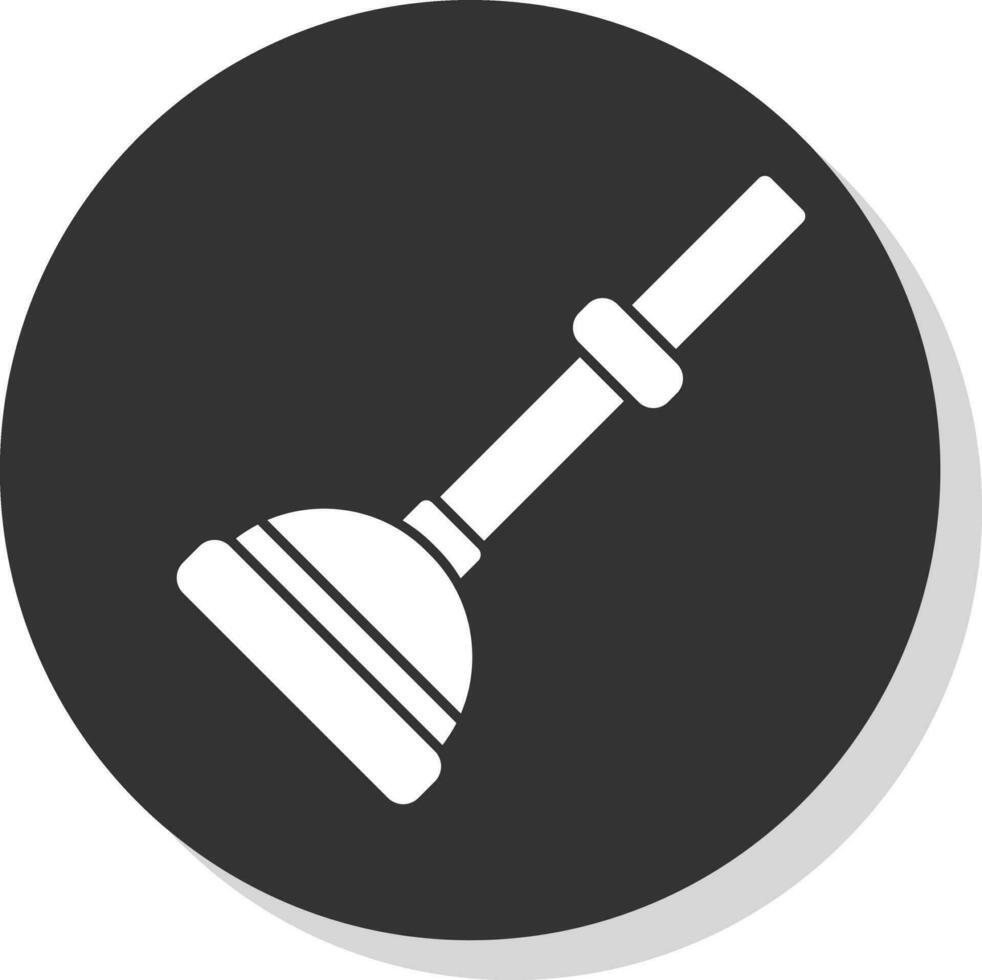 Plunger Vector Icon Design