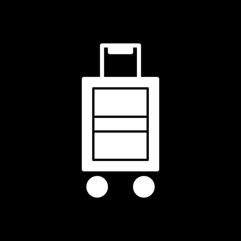 Luggage Vector Icon Design