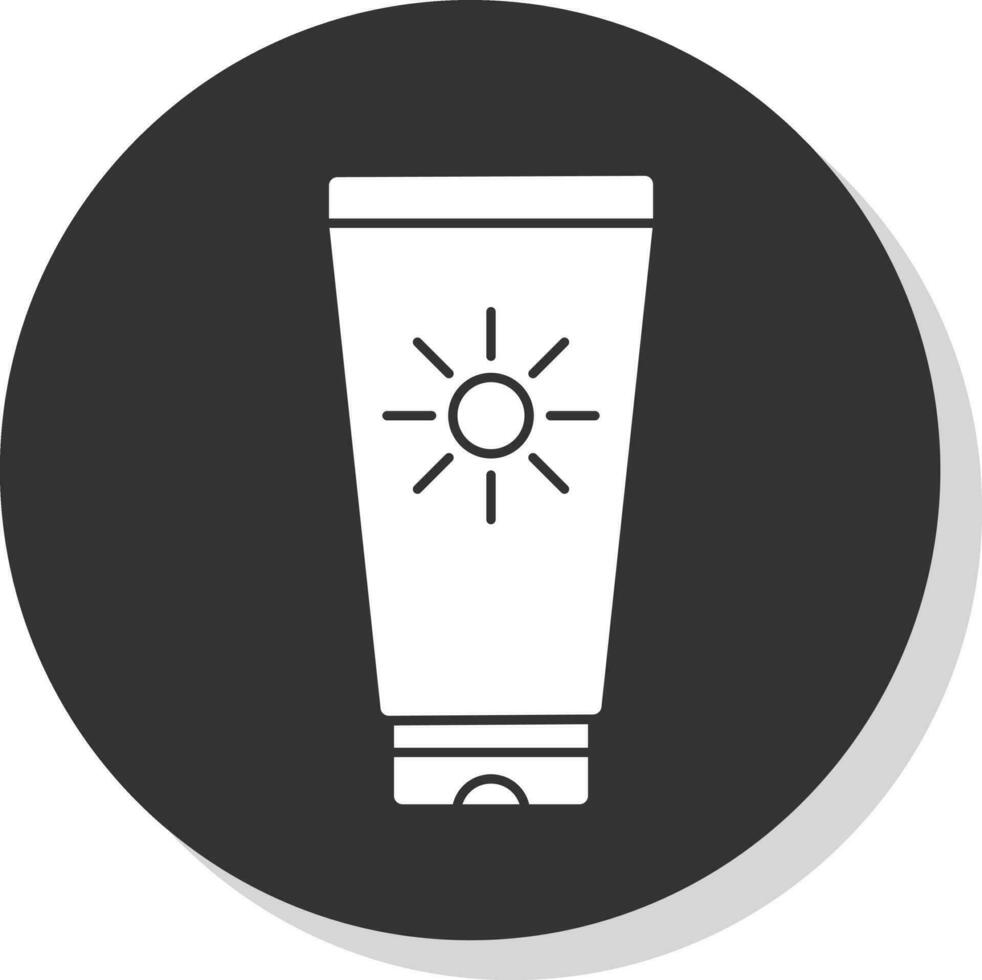 Sun cream Vector Icon Design