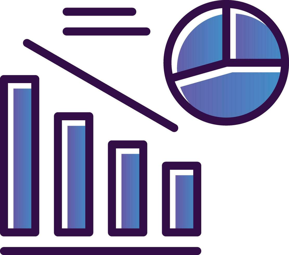 Analytics Vector Icon Design