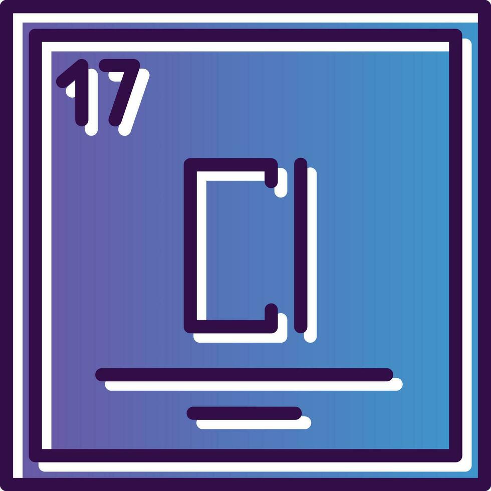 Chlorine Vector Icon Design