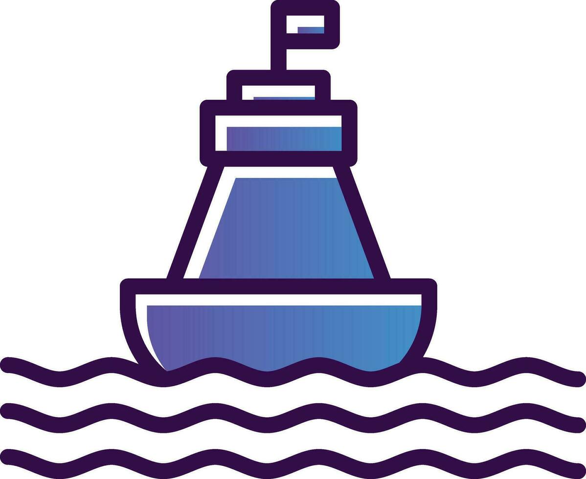 Buoy Vector Icon Design