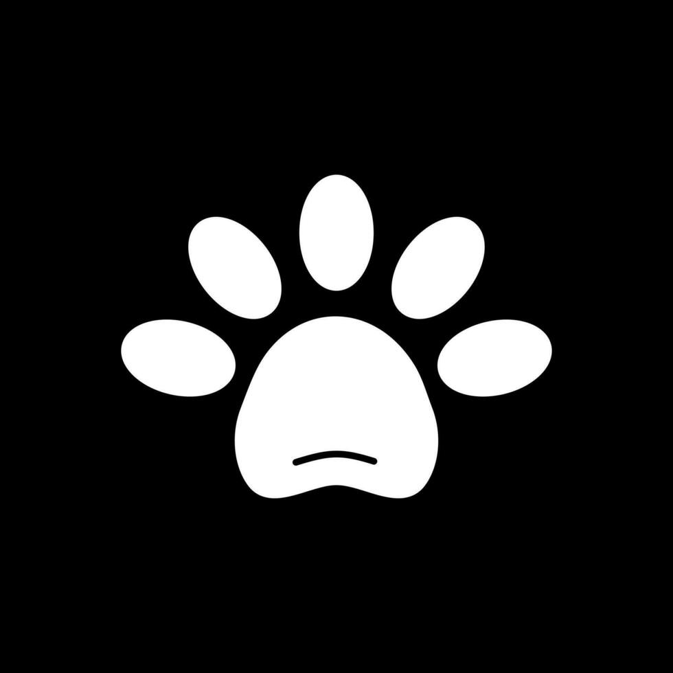 Paw Vector Icon Design