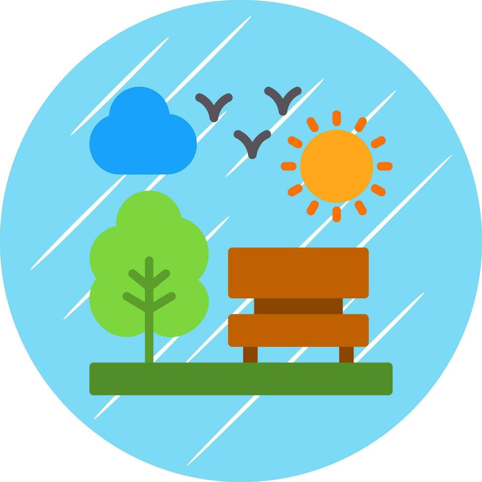 Park Vector Icon Design