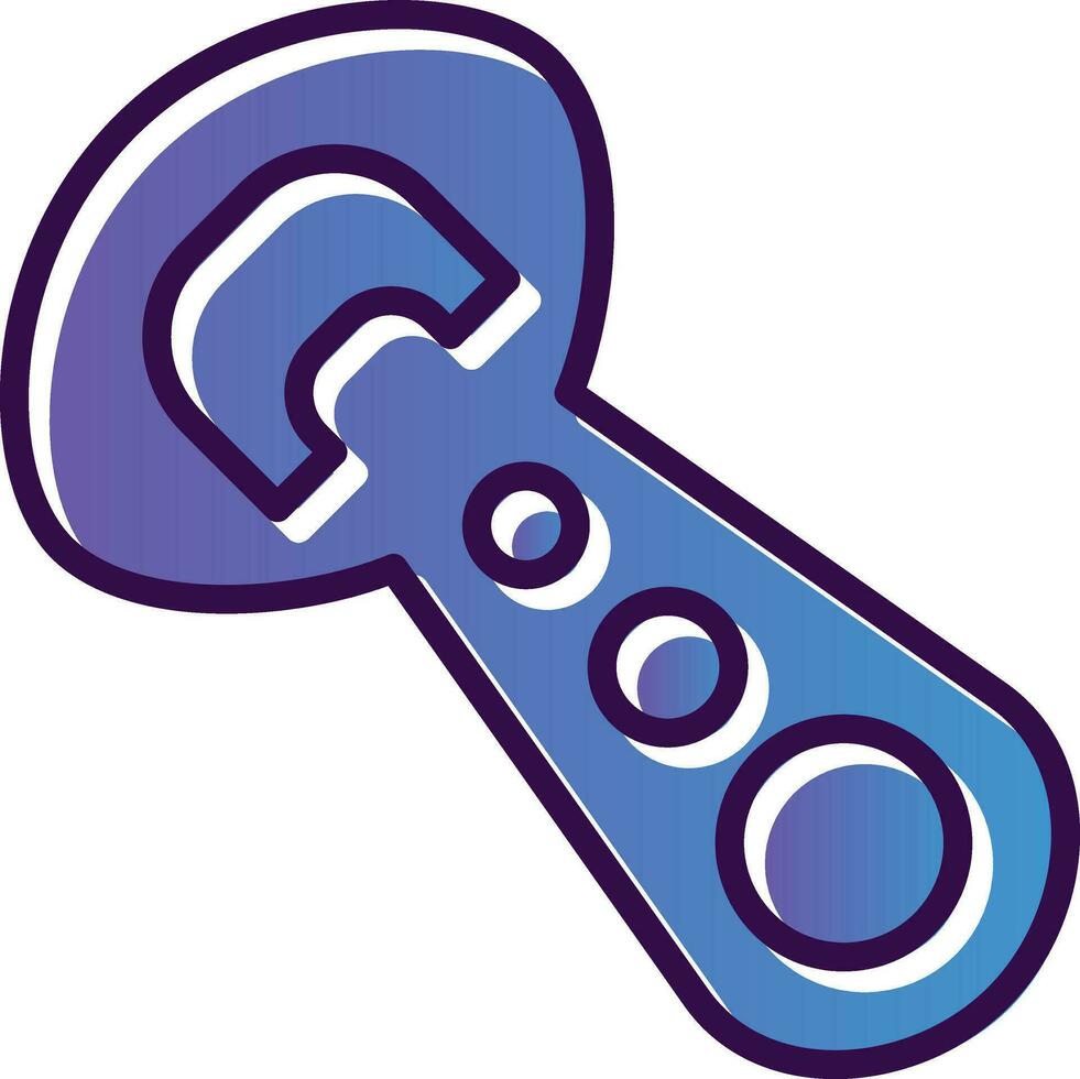 Bottle opener Vector Icon Design