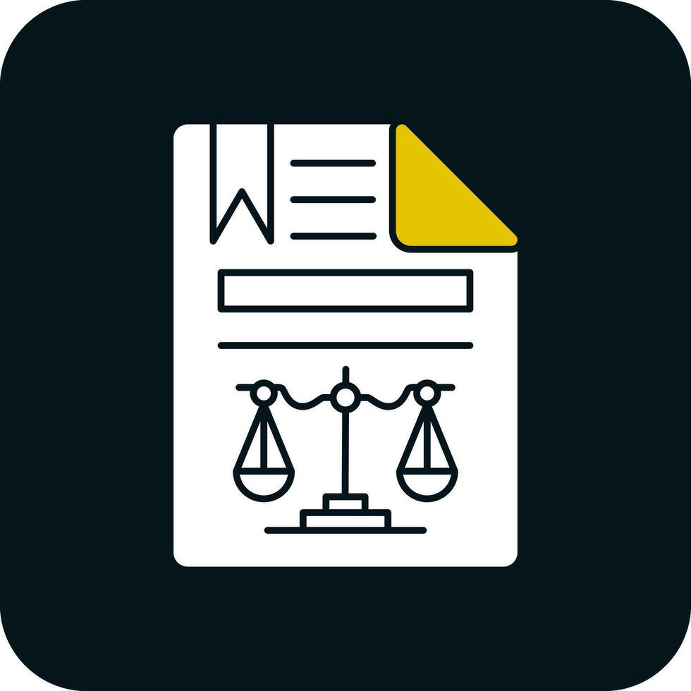 Legal document Vector Icon Design