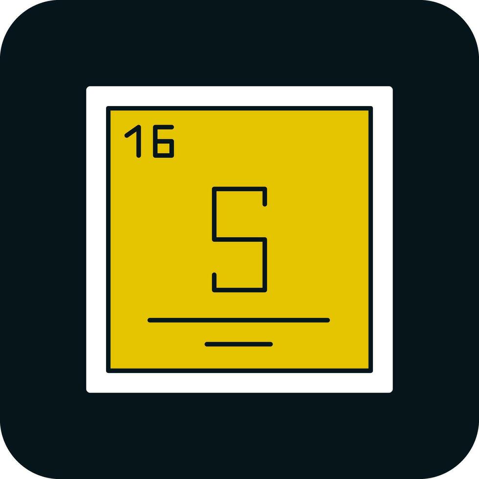 Sulfur Vector Icon Design