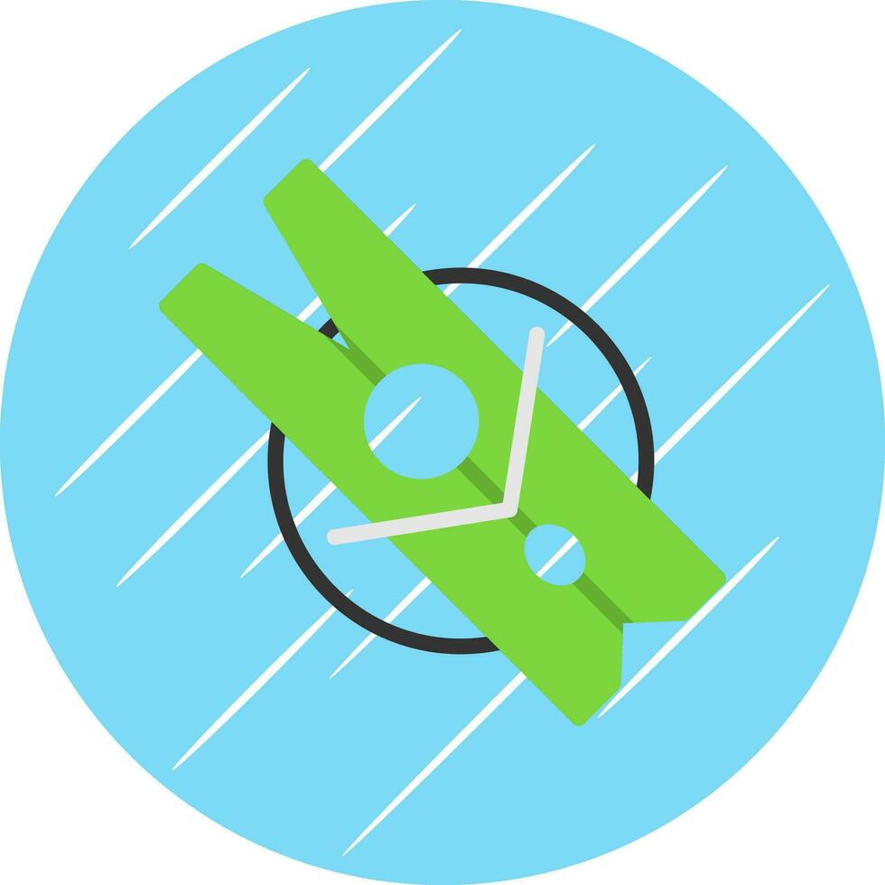 Clothes peg Vector Icon Design