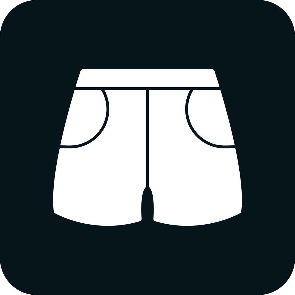 Swim shorts Vector Icon Design