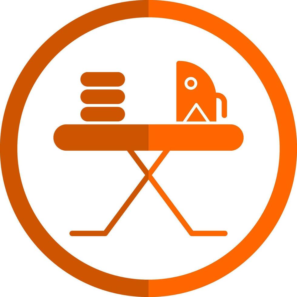 Ironing board Vector Icon Design