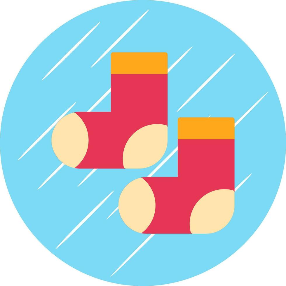 Socks Vector Icon Design