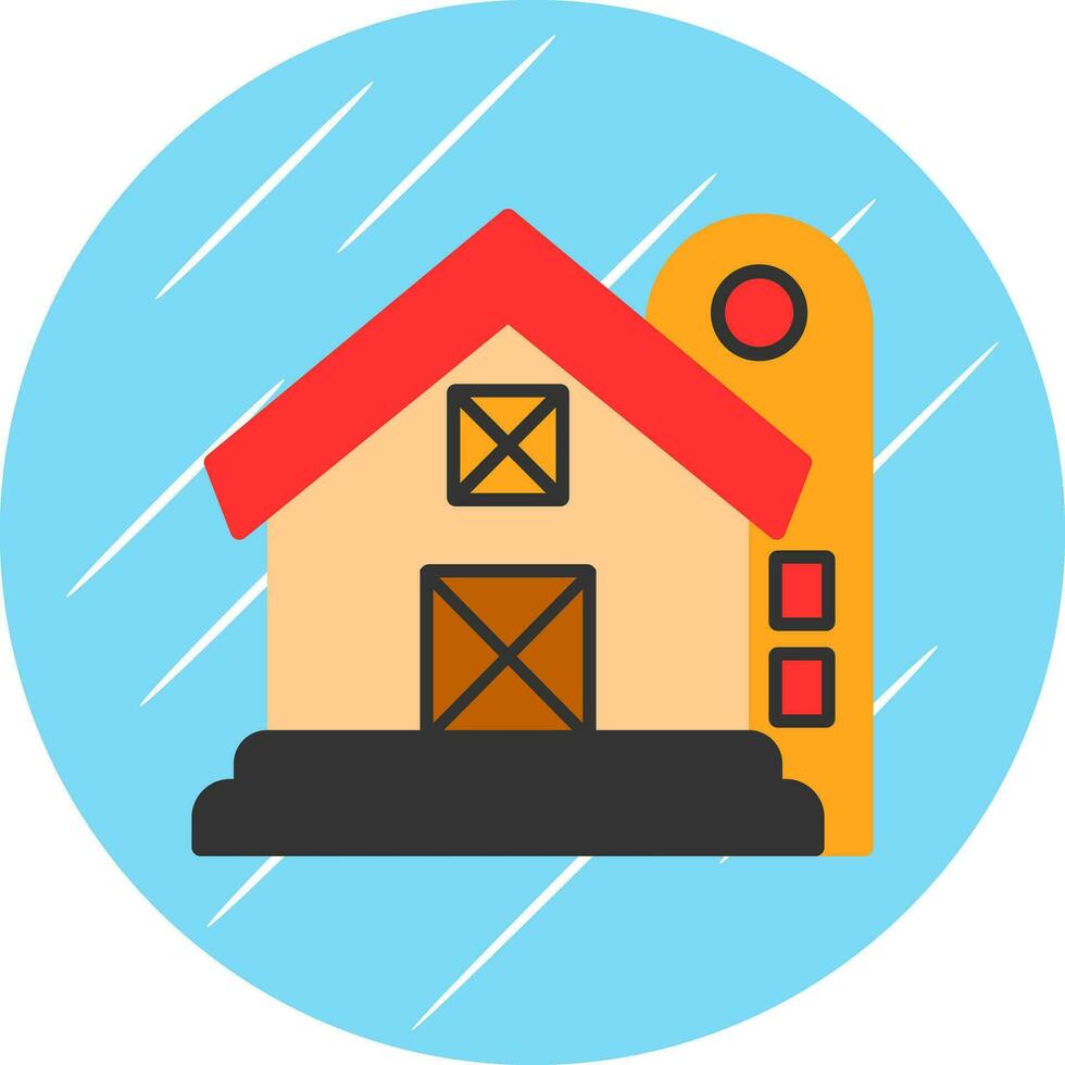 Barn Vector Icon Design