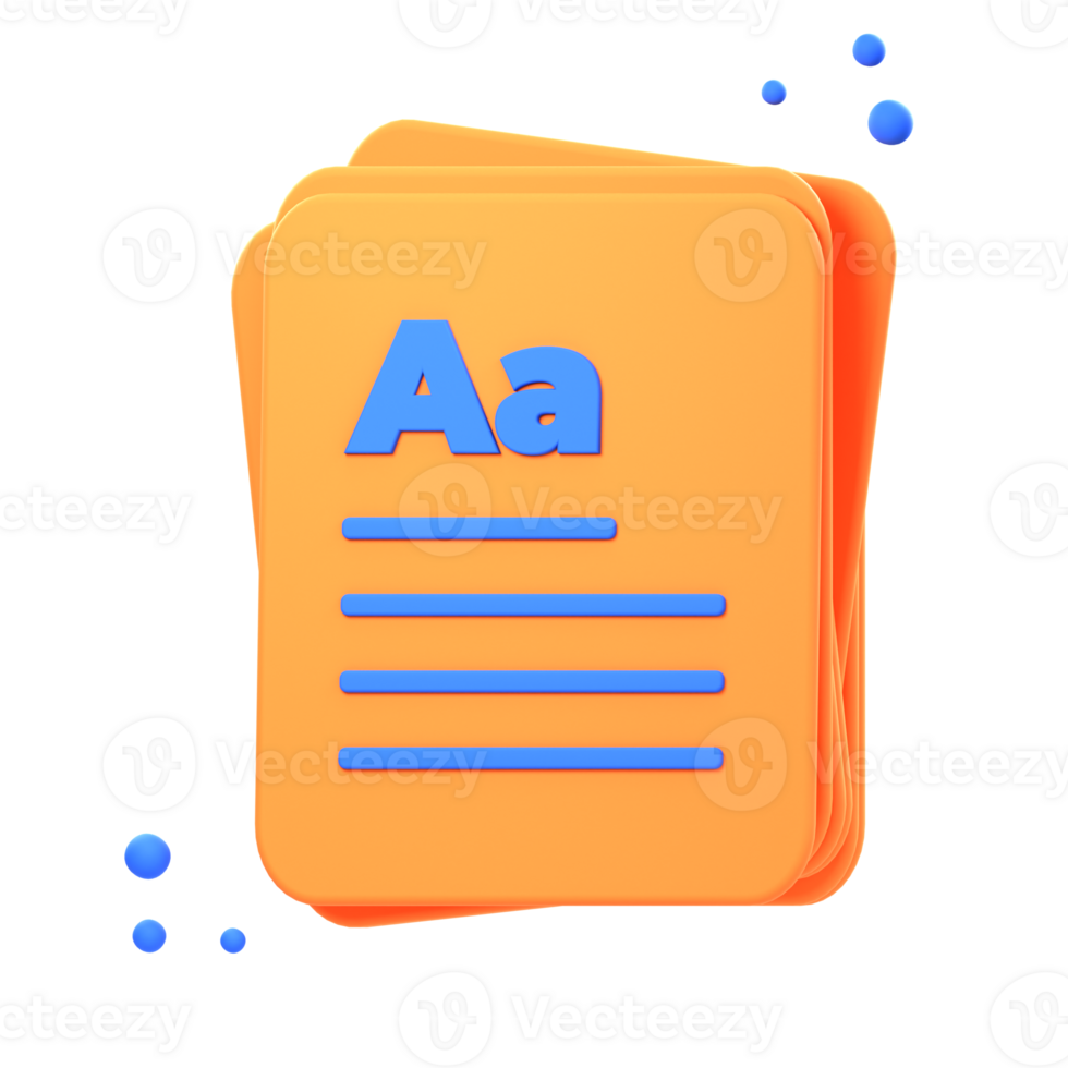 3D papers illustrations render of diverse and versatile paper icon designs. Perfect for writing, printing, and crafting. png
