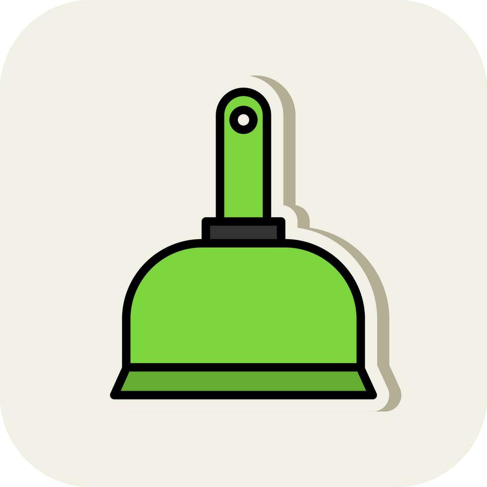 Dustpan Vector Icon Design