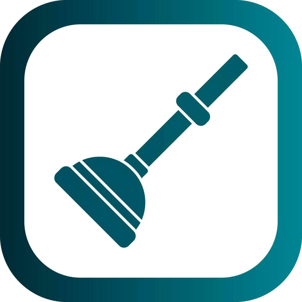 Plunger Vector Icon Design