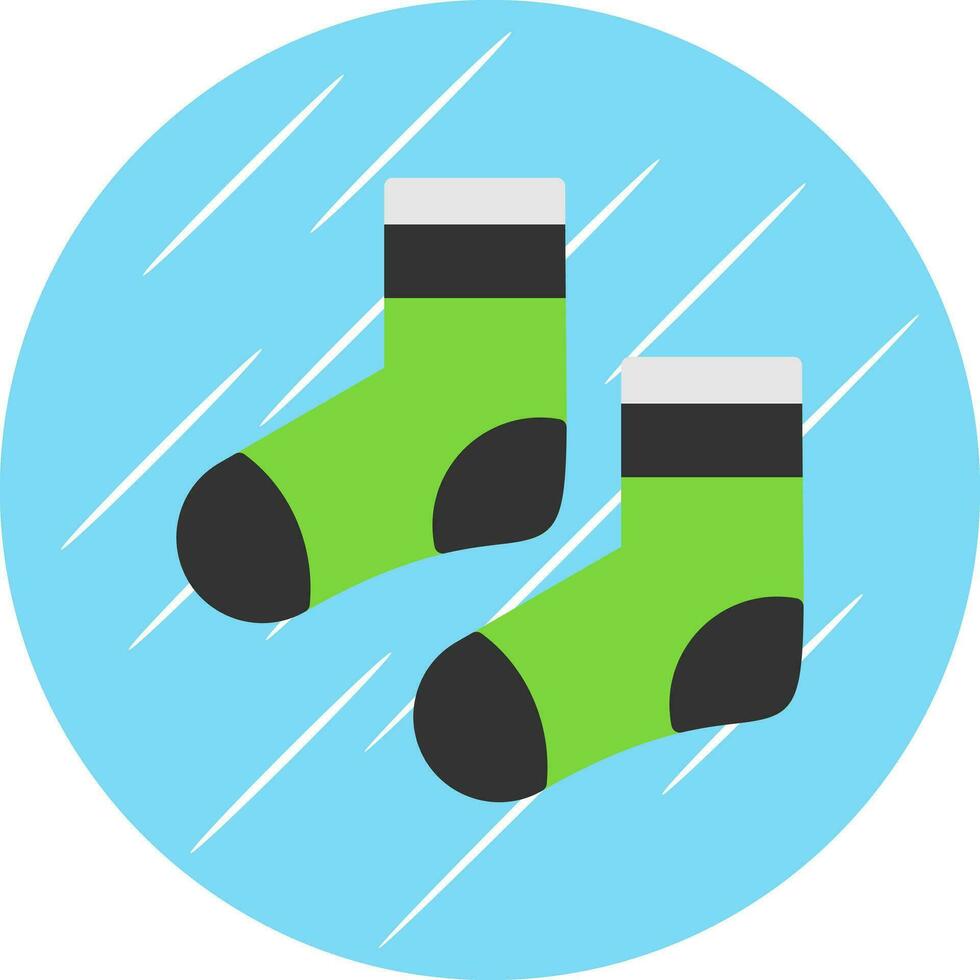 Socks Vector Icon Design