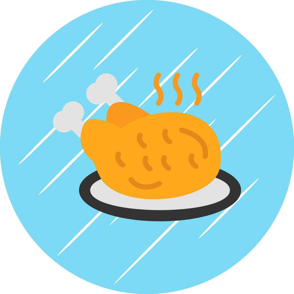 Chicken Vector Icon Design