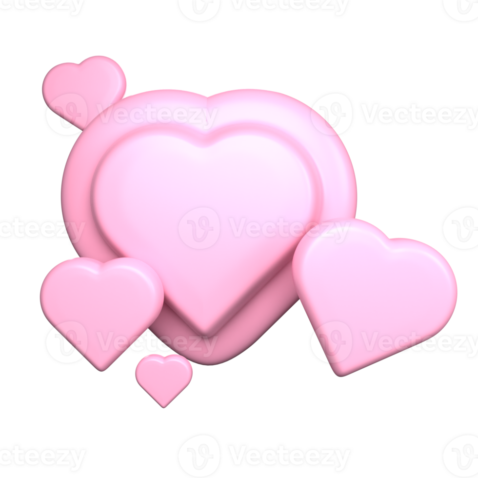 Heart 3D Icon png