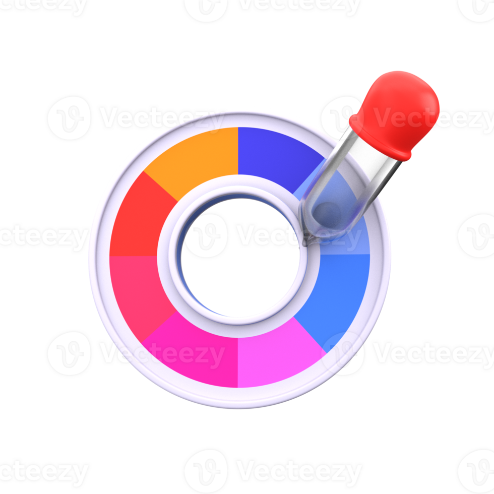 Color Dropper 3D Icon png