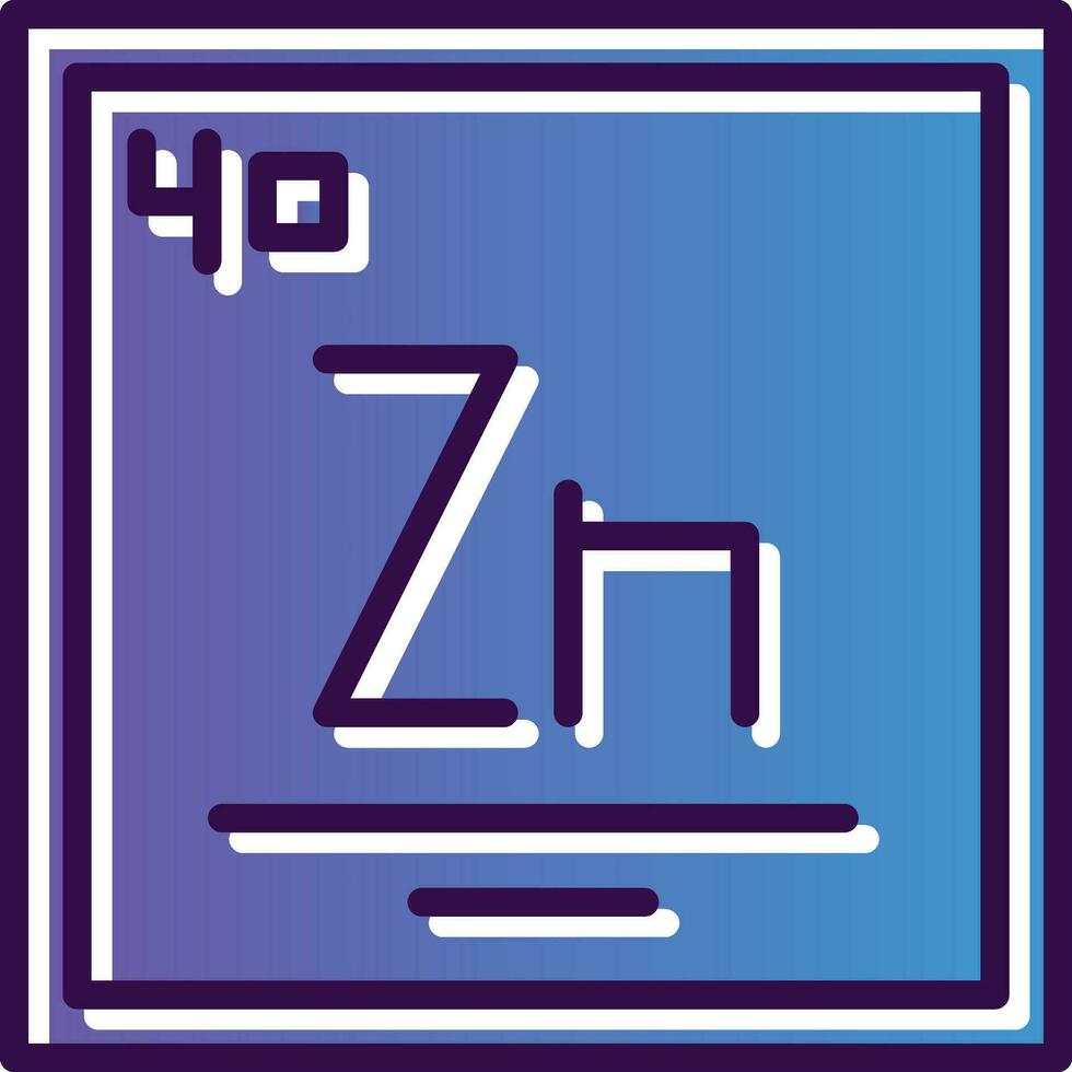 Zirconium Vector Icon Design