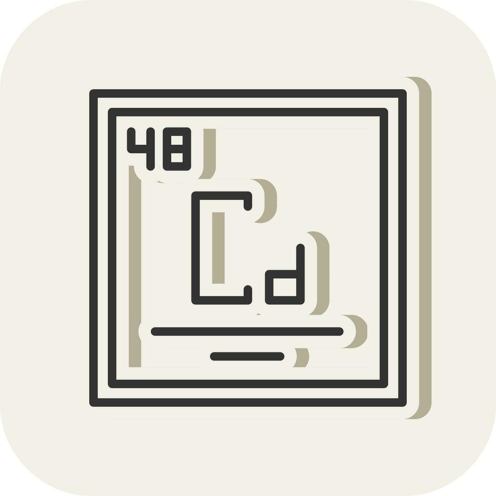 Cadmium Vector Icon Design