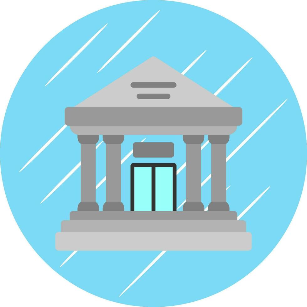 Courthouse Vector Icon Design