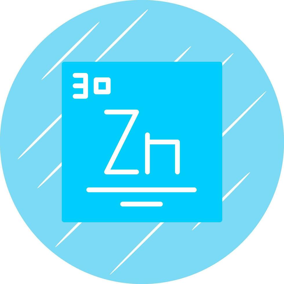 zinc vector icono diseño