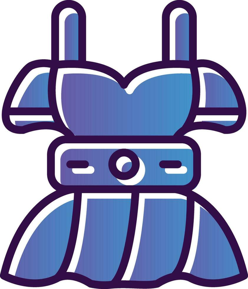 Dress Vector Icon Design