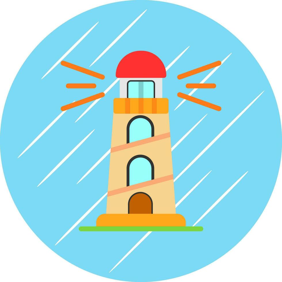 Lighthouse Vector Icon Design