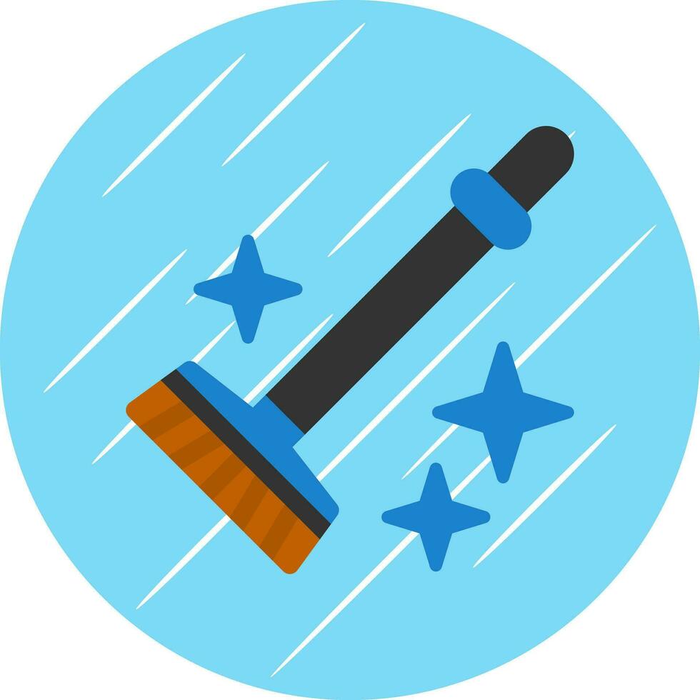 Broom Vector Icon Design