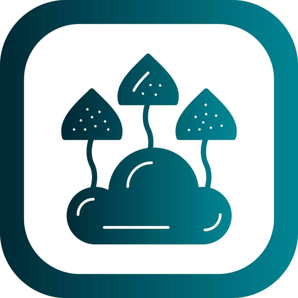 Fungus Vector Icon Design