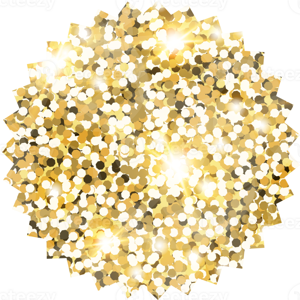 estrella brillar brillante oro Brillantina forma diseño elemento. dorado color polvo textura formar para fiesta decoración, volantes, póster, saludo tarjeta, fondo, fondo de pantalla. brillante pintar cumpleaños ilustración. png