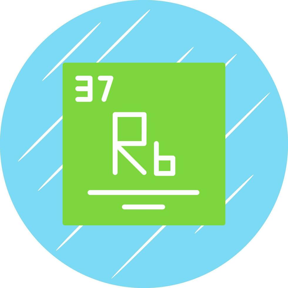 Rubidium Vector Icon Design