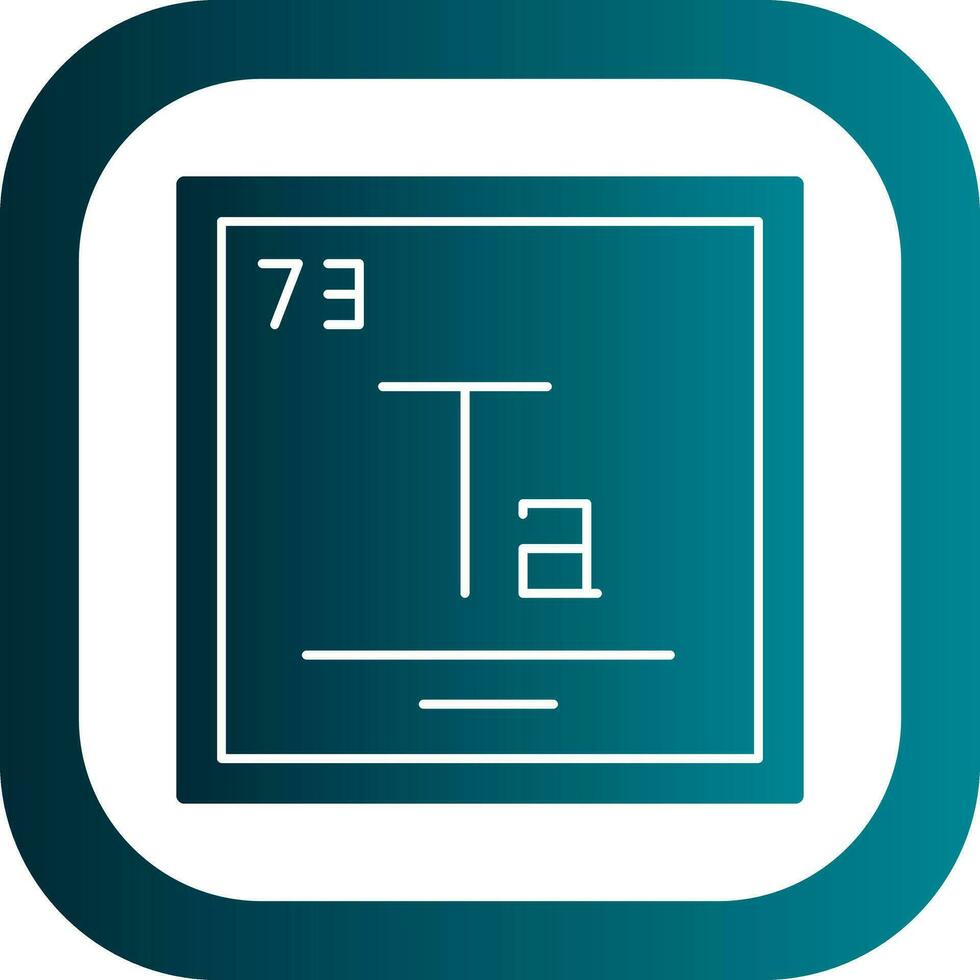 Tantalum Vector Icon Design