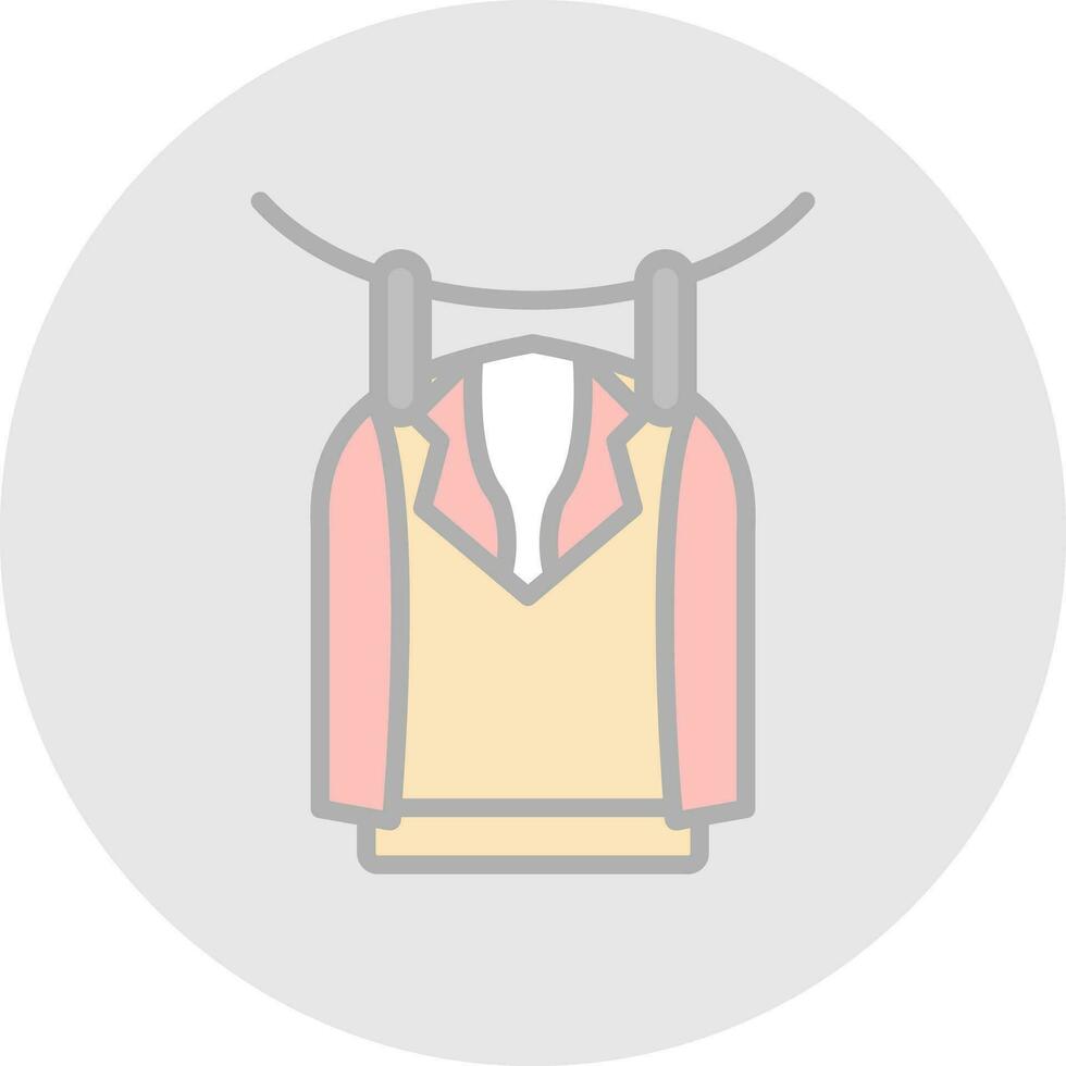 Clean clothes Vector Icon Design