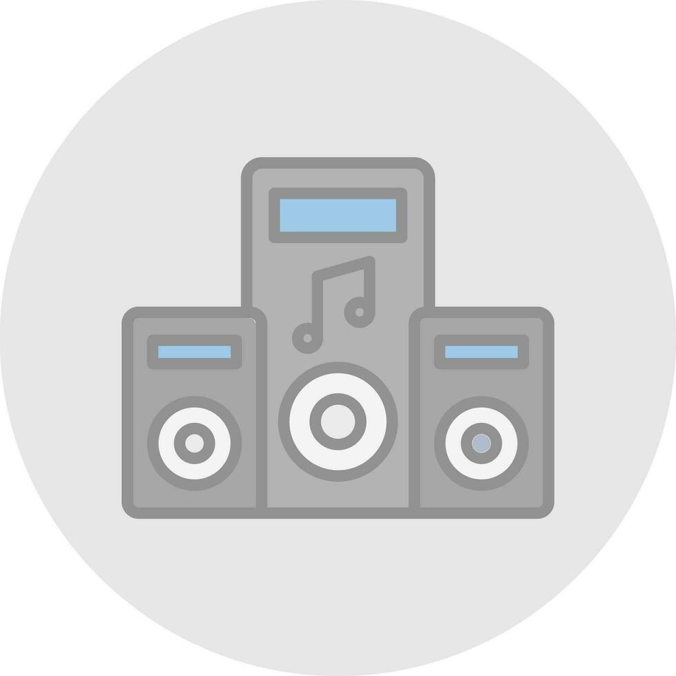 Speaker Vector Icon Design
